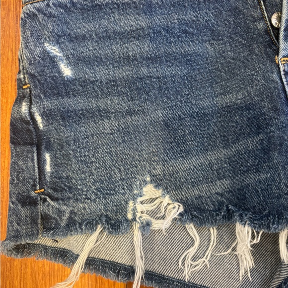Agolde denim shorts size 26 - shopbop revolve - Picture 2 of 5
